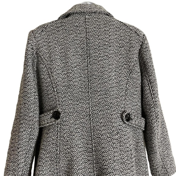 Gallery New York Bouncy Wool Fully Lined Button Up Coat - Picture 5 of 8